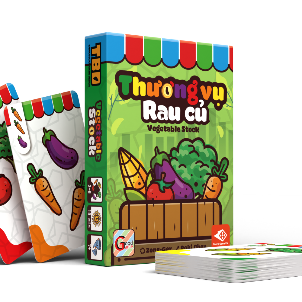 Đồ Chơi Sáng Tạo Board Game VN - Thương Vụ Rau Củ