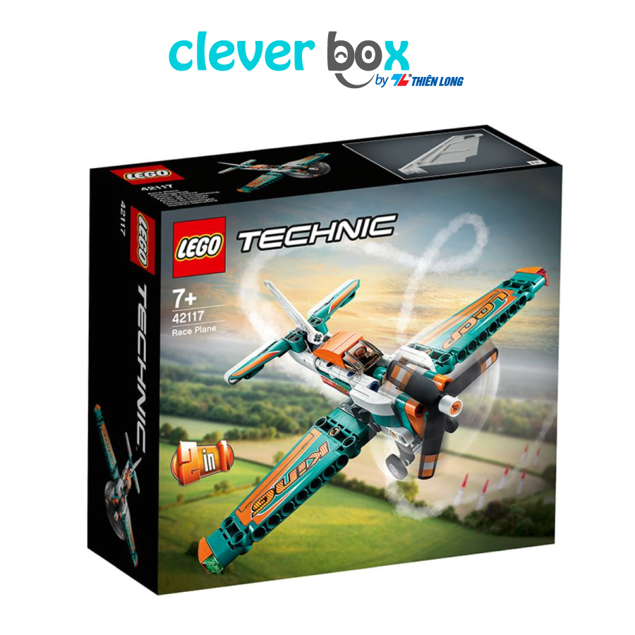 Đồ Chơi Lắp Ráp Sáng Tạo - Phi Cơ Đua Lego Technic 42117 (154 chi tiết)