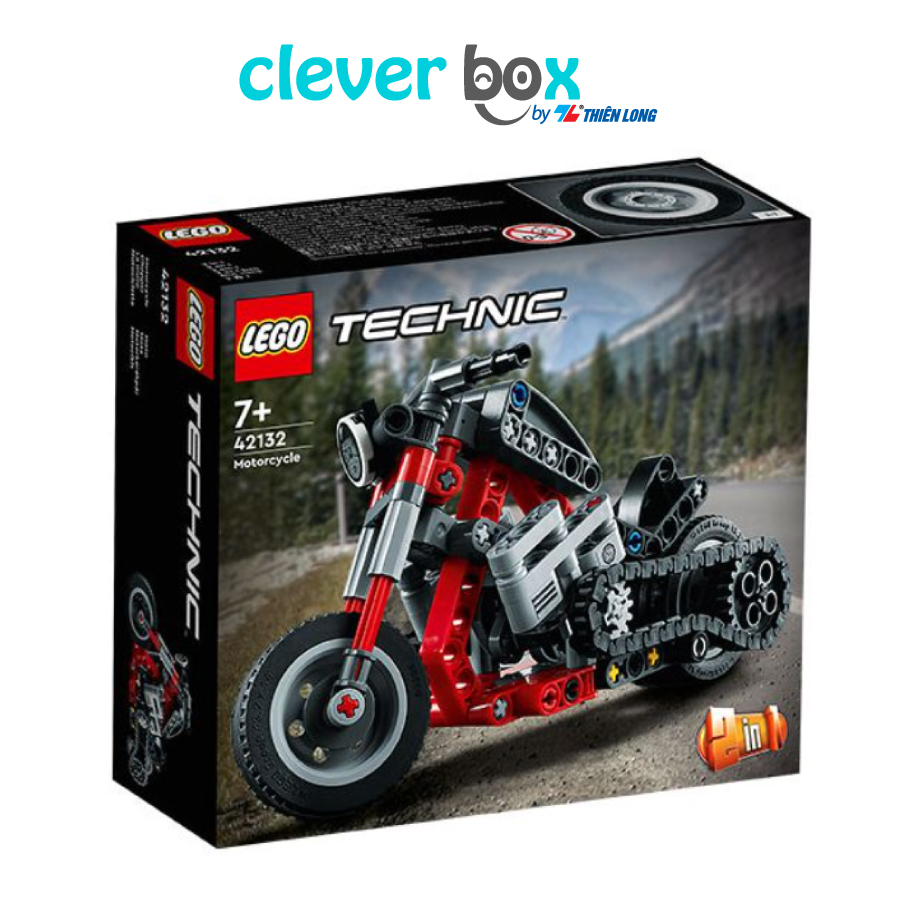 Đồ Chơi Lắp Ráp Sáng Tạo Lego Technic - Xe Mô Tô Độ  42132 (163 chi tiết)