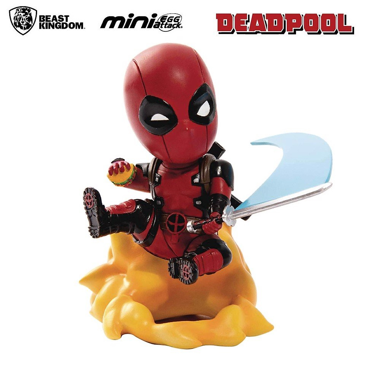 Đồ Chơi Mô Hình Beast Kingdom Deadpool ( Mini Attack)