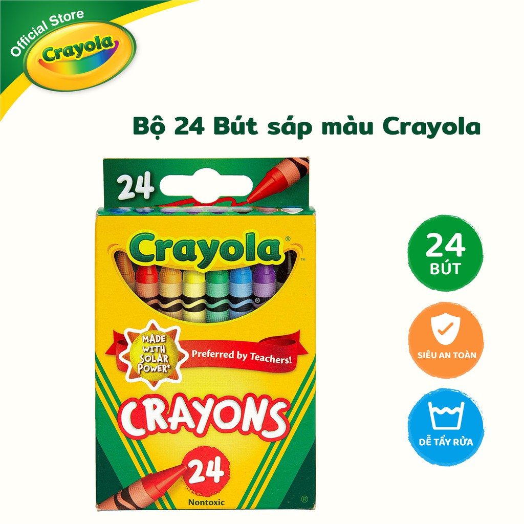 Bộ 24 Sáp Màu Crayola