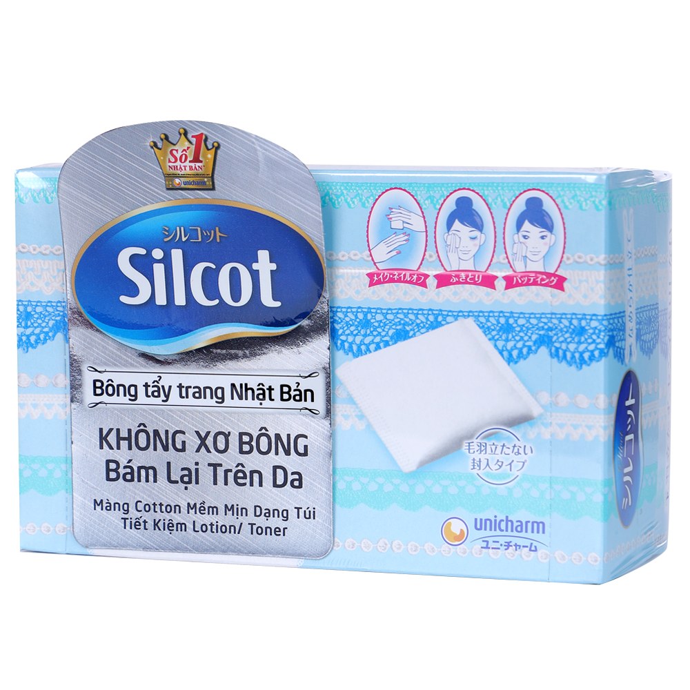 Bông Tẩy Trang Silcot 82 miếng