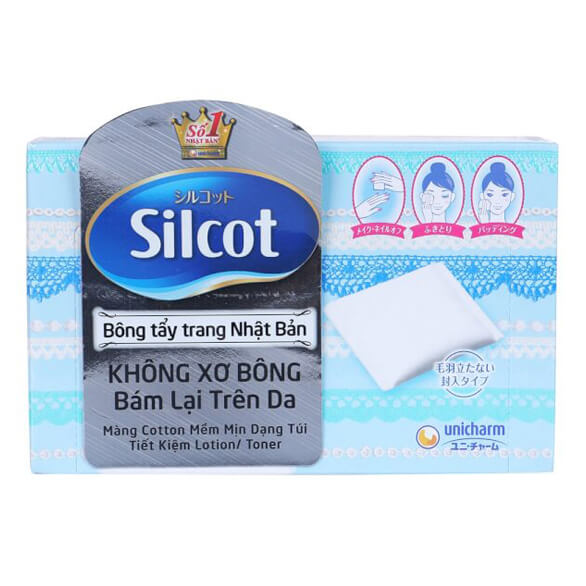 Bông Tẩy Trang Silcot 82 miếng