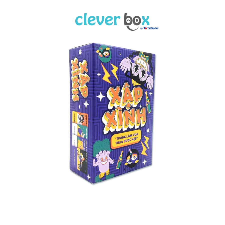 Trò Chơi Boardgame Drinking Game Xập Xình 80 Lá Clever Box