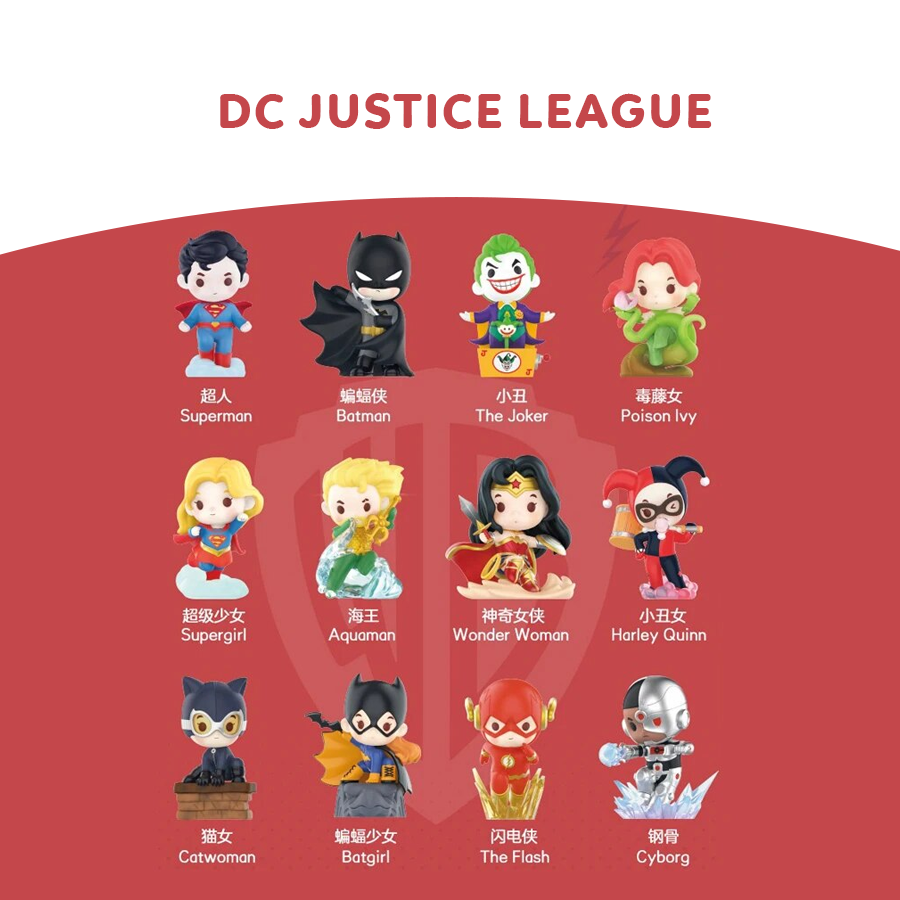 Blind Box POP MART DC Justice League