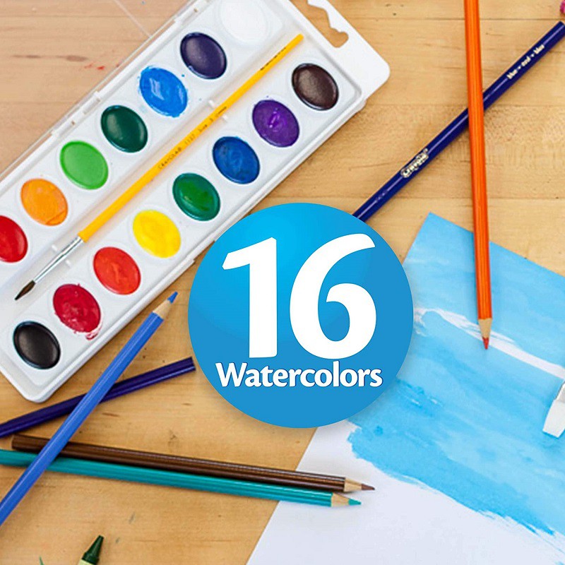 Bộ 16 Màu Nước Crayola - Có Thể Rửa Được