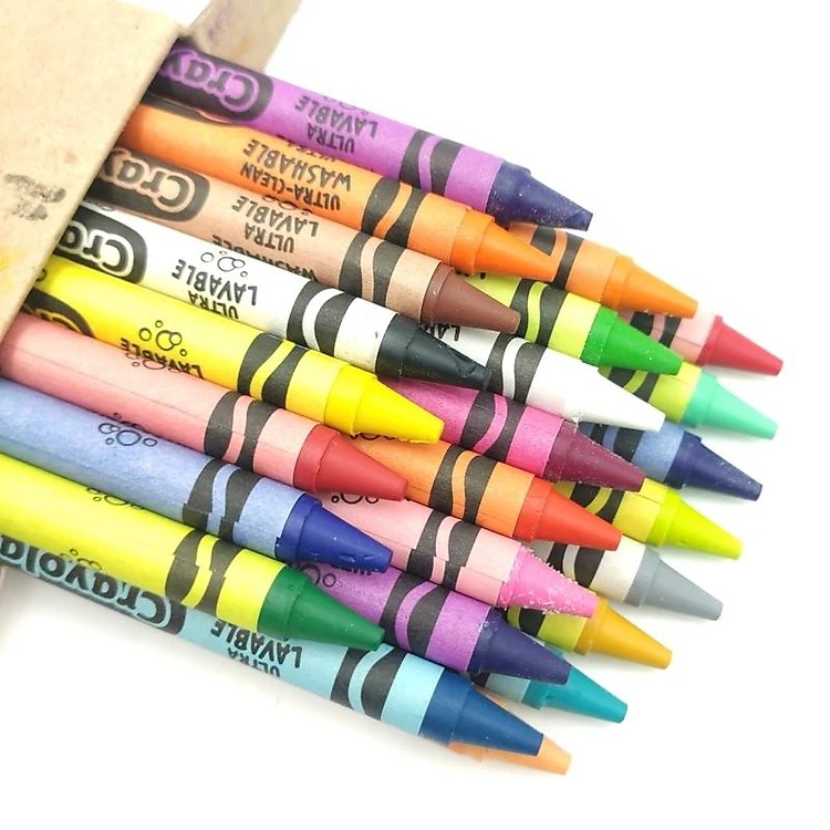 Bộ Bút Sáp 24 Màu Crayola Có Thể Rửa Được Ultra-Clean Washable Crayons