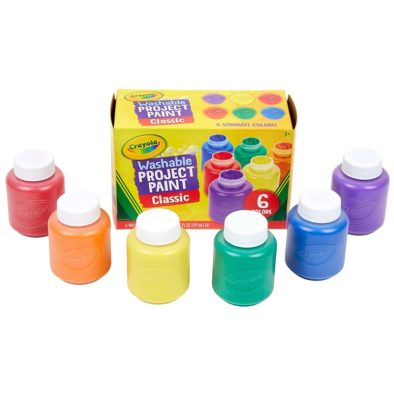 Bộ 6 Màu Nước Crayola Có Thể Rửa Được