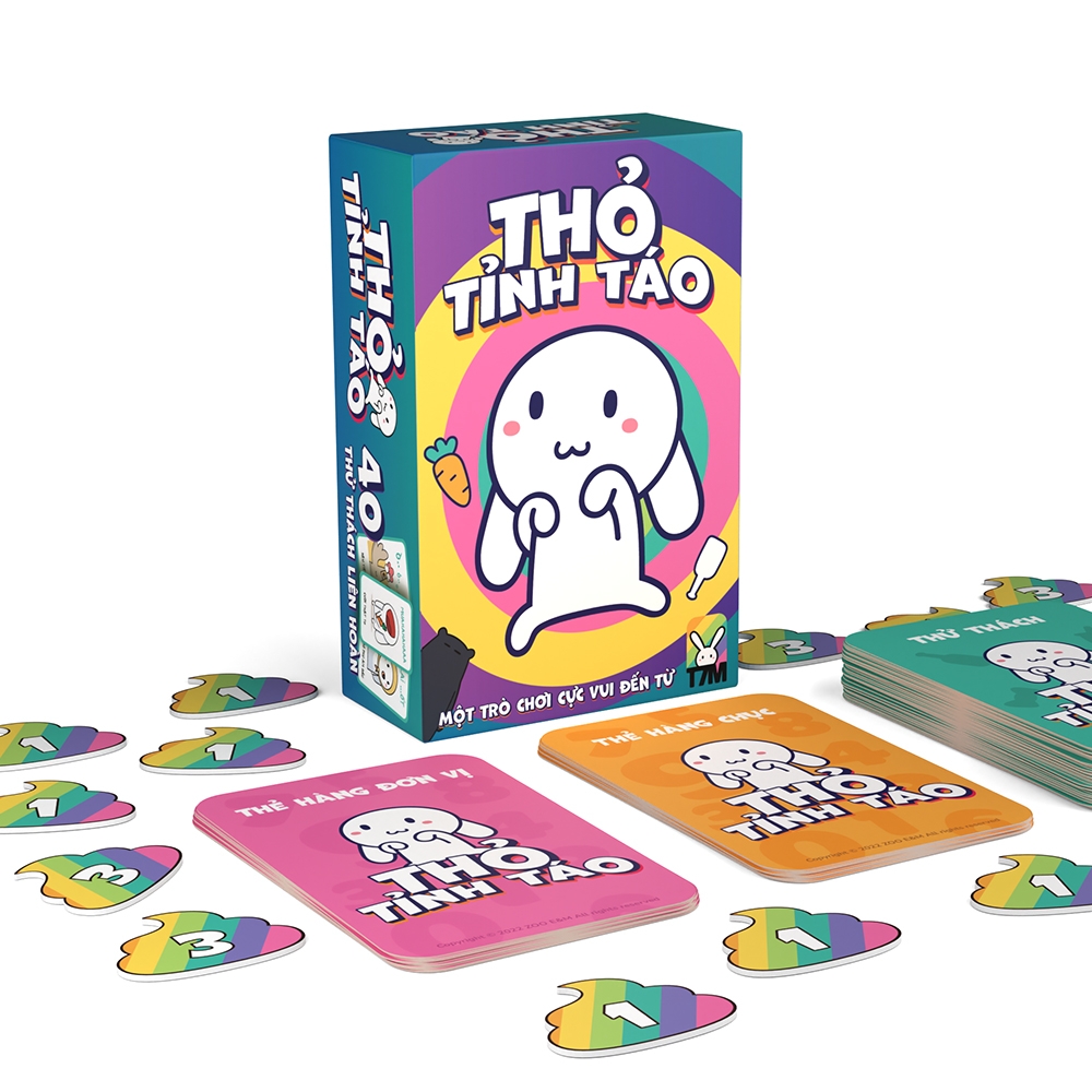 Đồ Chơi Sáng Tạo Board Game VN - Thỏ Tỉnh Táo