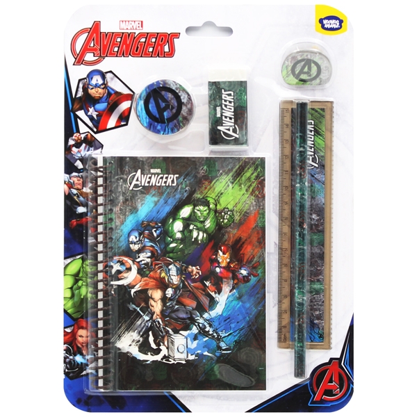 Bộ ghi chú 6 món Avengers VPH12-1204