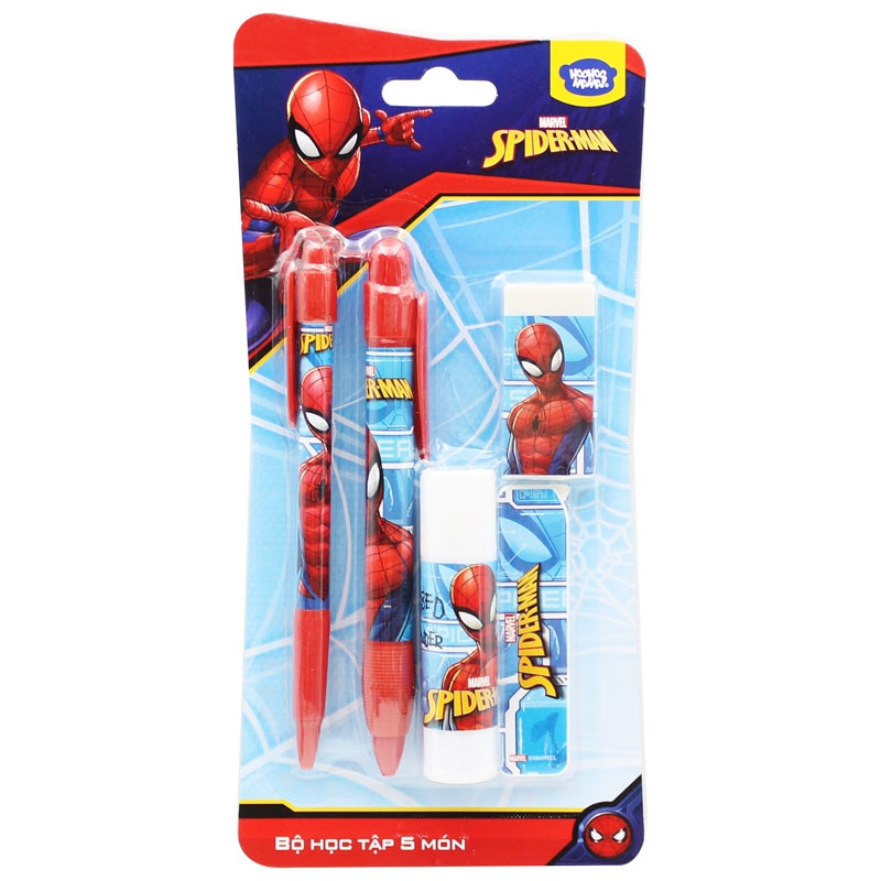 Bộ học tập 5 món Spider Man VPH13-1405