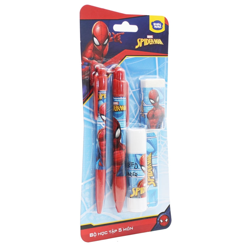 Bộ học tập 5 món Spider Man VPH13-1405