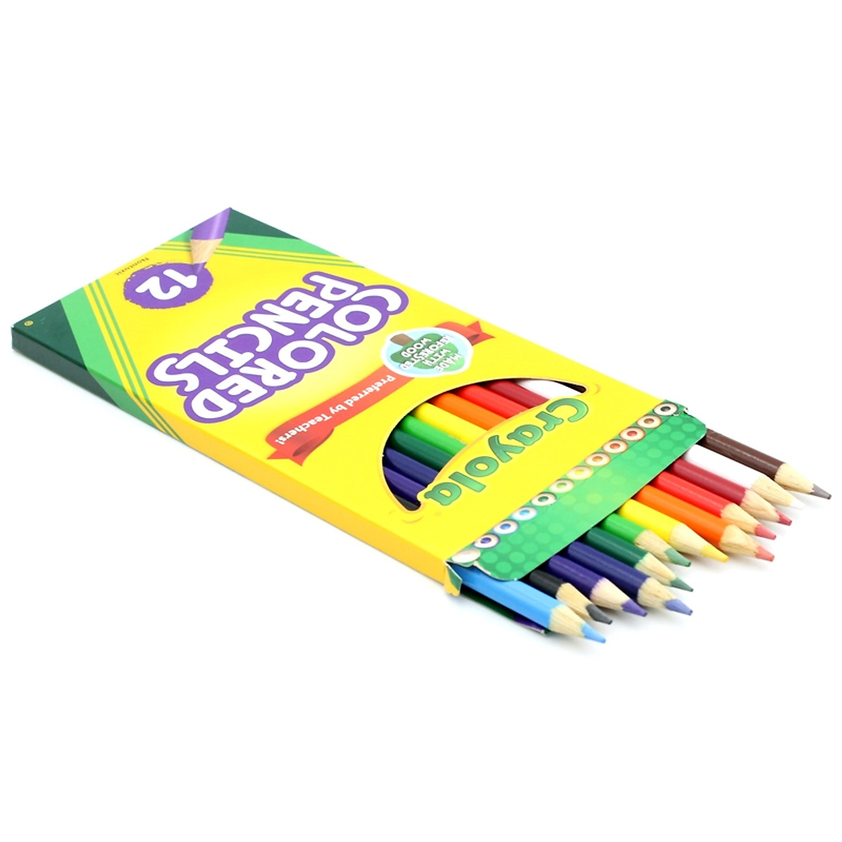 Hộp 12 Cây Chì Màu Crayola Colored Pencils