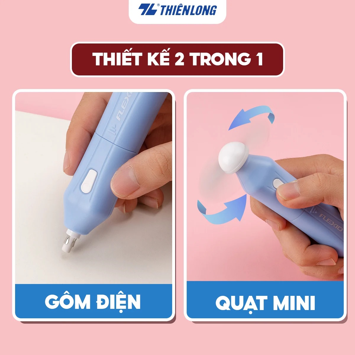 Gôm Điện Tự Động Thiên Long Flexio