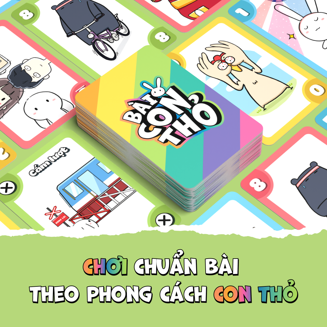 Đồ Chơi Sáng Tạo Board Game VN - Bài Con Thỏ