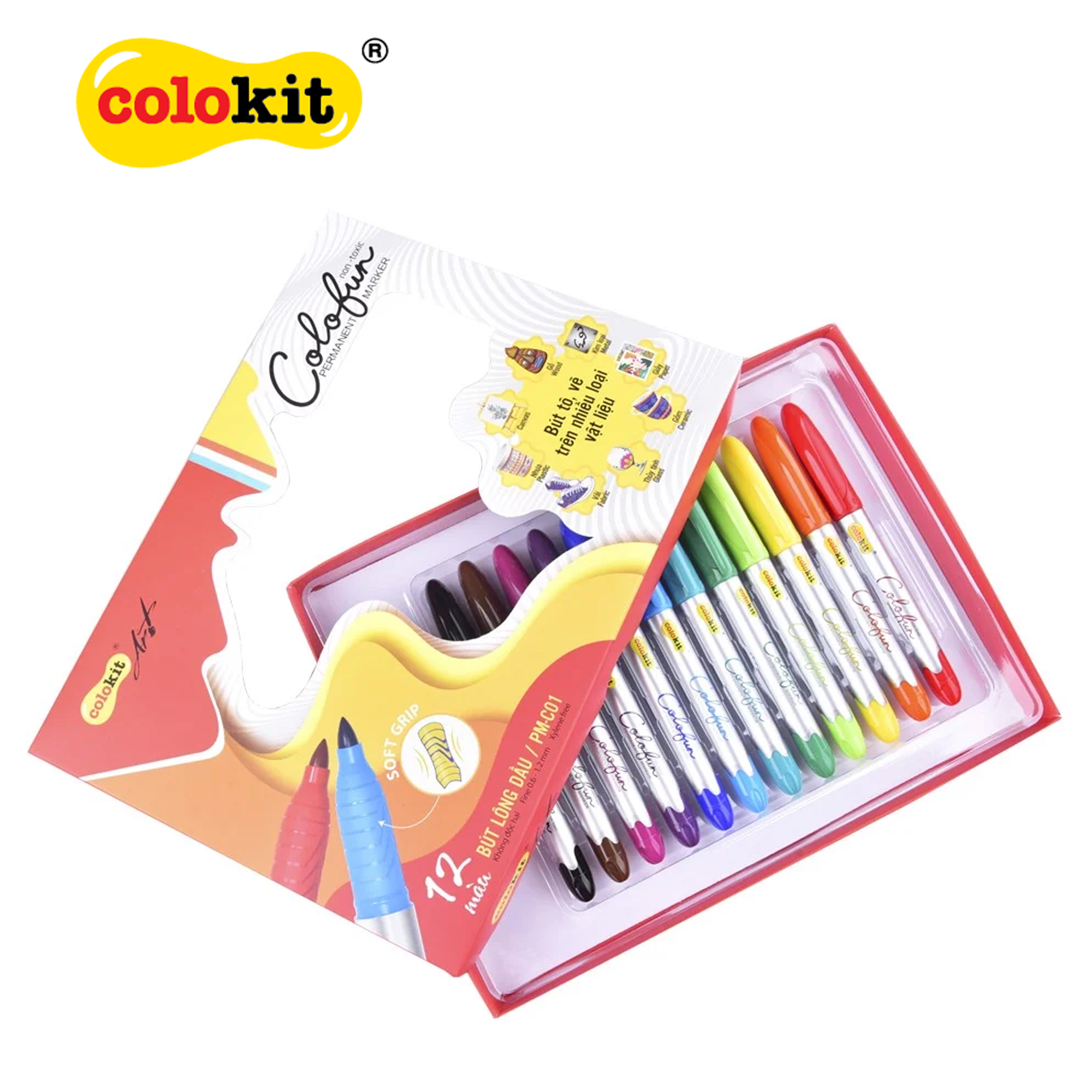 Bút lông dầu mỹ thuật Colokit PM-C01