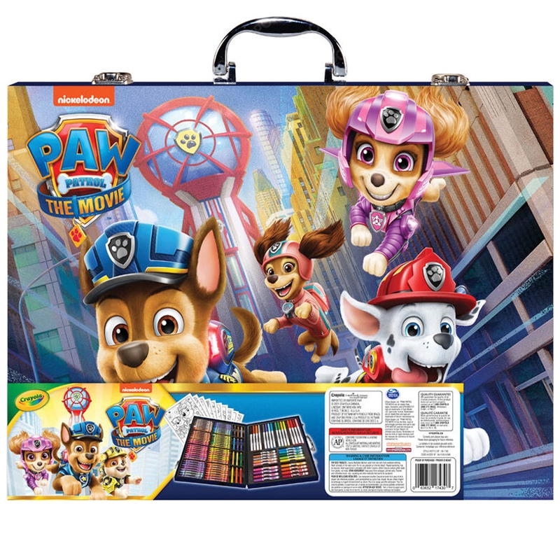 Bộ Màu Nghệ Thuật Crayola Paw Patrol Inspiration Art Case 128 Món Cho Bé