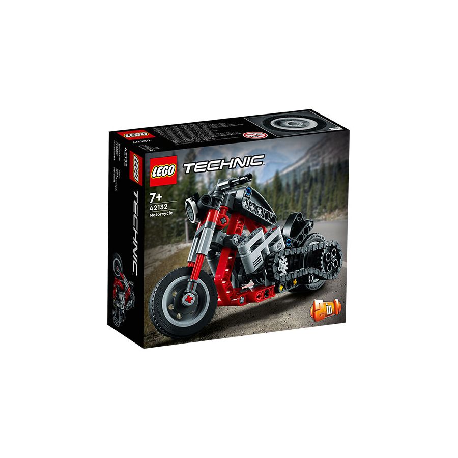 Đồ Chơi Lắp Ráp Sáng Tạo Lego Technic - Xe Mô Tô Độ  42132 (163 chi tiết)