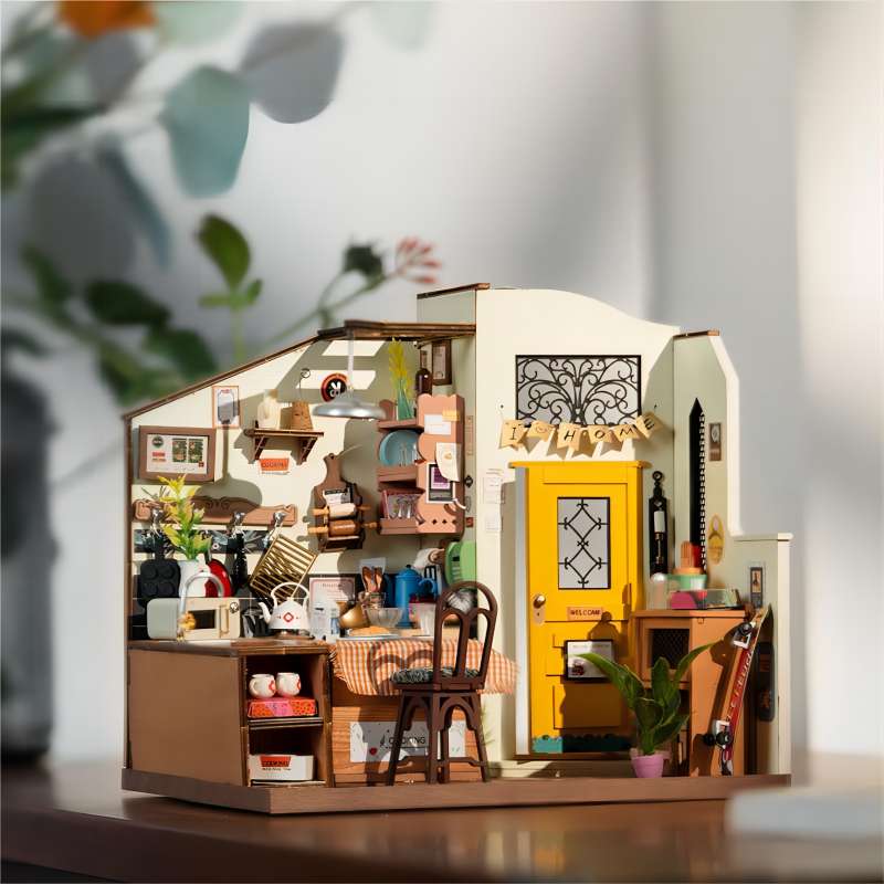 Mô Hình Nhà Búp Bê Gỗ DIY Robotime Rolife Miniature House Cozy House