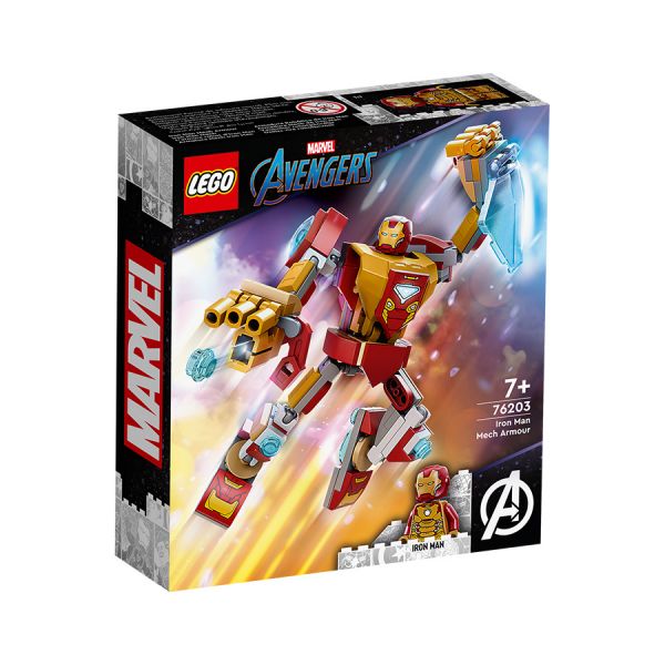 Đồ Chơi Lắp Ráp Sáng Tạo Lego Superheros - Chiến Giáp Người Sắt 76203