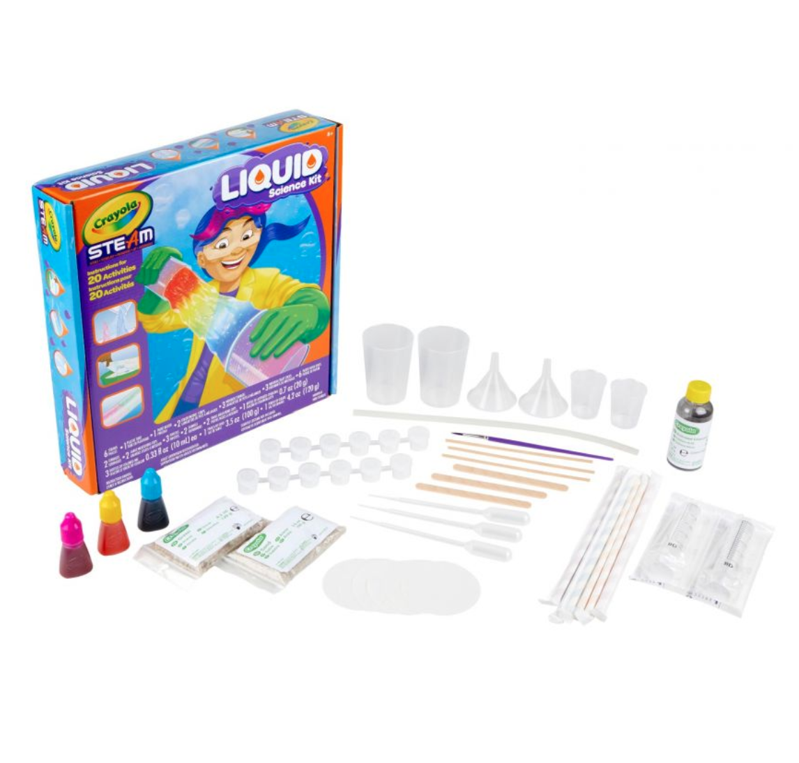 Bộ Đồ Chơi Khoa Học Crayola Steam Khám phá chất lỏng