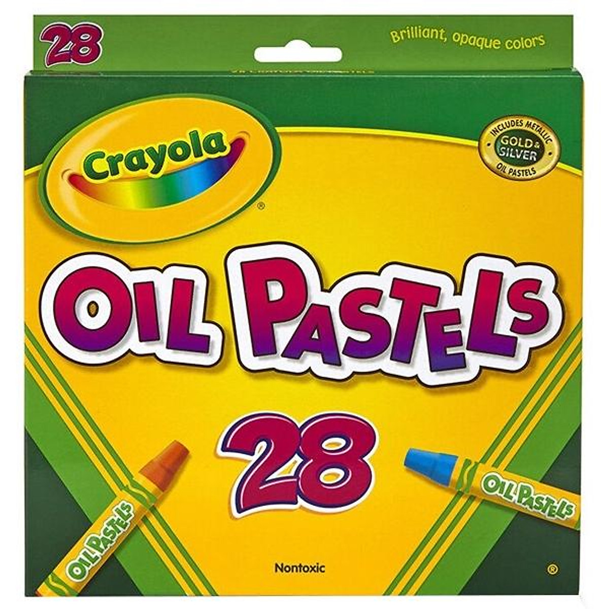 Bộ 28 Bút Sáp Dầu Crayola Hexagonal Shape Oil Pastel