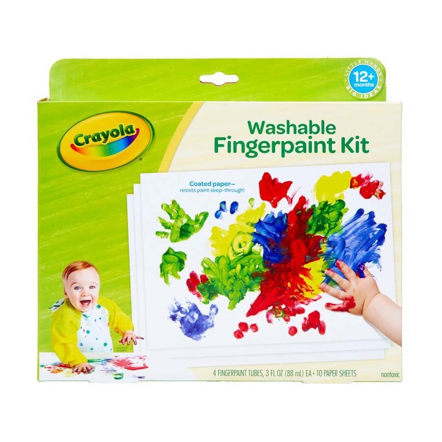 Bộ 4 Màu Nước Crayola Cho Bé Có Thể Rửa Được