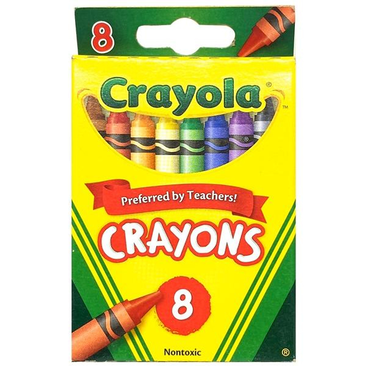 Bộ 8 Bút Sáp Màu Mini Crayola