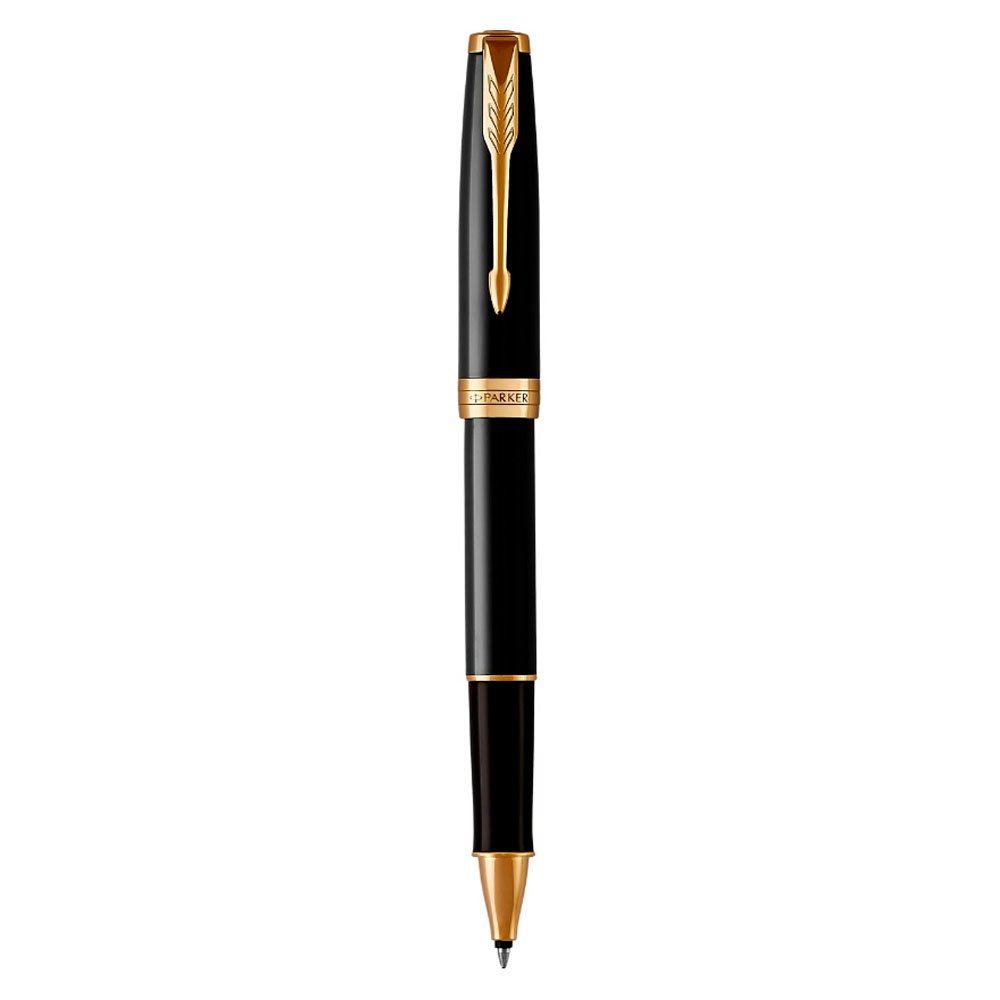 Bút Lông Bi Cao Cấp Parker Sonnet X-Black Gt Tb-1950787  Mạ Vàng 18K