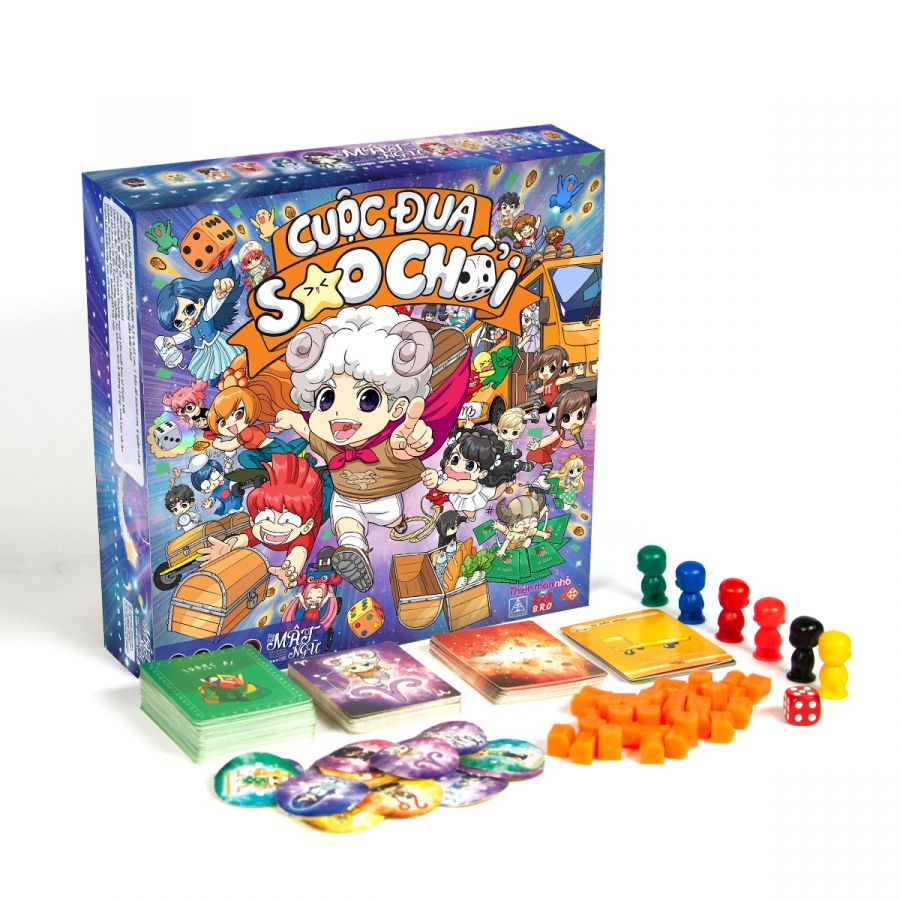 Đồ Chơi Sáng Tạo Board Game VN - Lớp Học Mật Ngữ: Cuộc Đua Sao Chổi