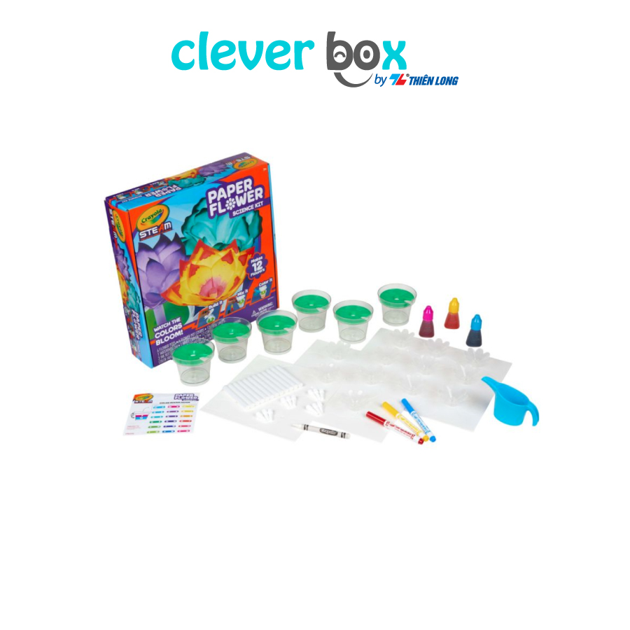 Bộ Đồ Chơi Khoa Học Crayola Steam Chế Tạo Bông Hoa Kì Diệu