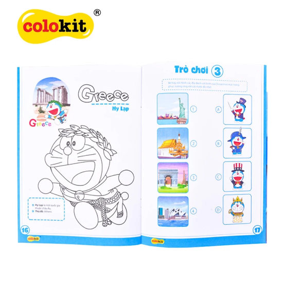 Tập tô màu Colokit CB-C019/DO