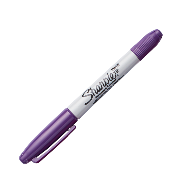 Bút Lông Dầu Sharpie Twin Tip Tím 1799117