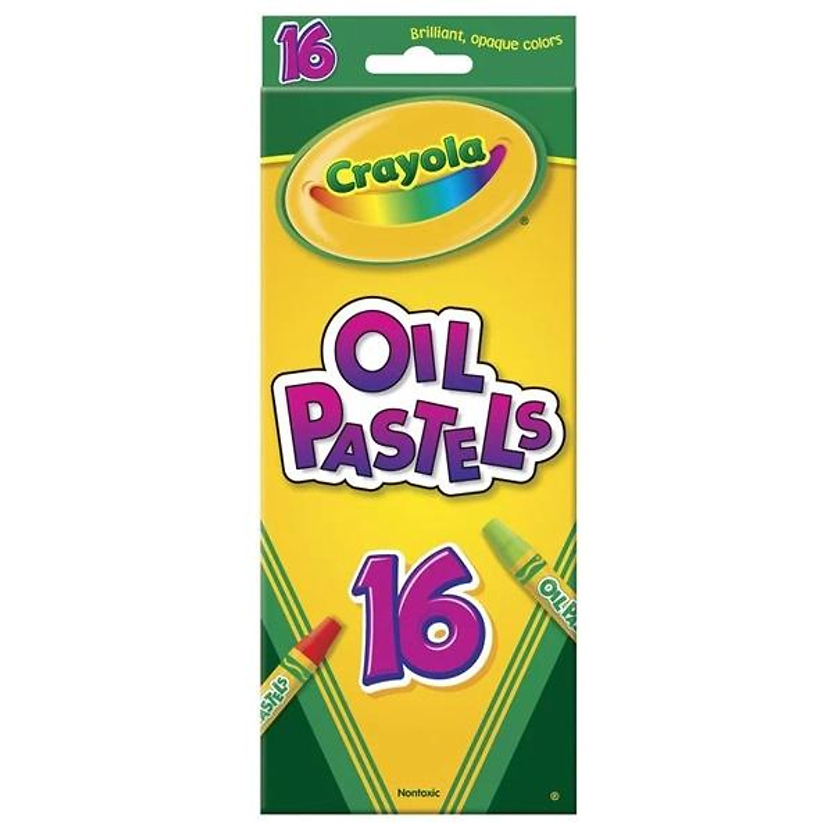 Bộ 16 Bút Sáp Dầu Crayola Hexagonal Shape Oil Pastel