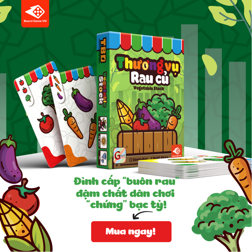 Đồ Chơi Sáng Tạo Board Game VN - Thương Vụ Rau Củ