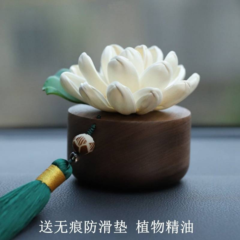 Bộ tượng hình chú tiểu hình hoa bằng gỗ hồ đàn cao cấp