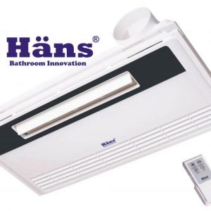 Quạt mát âm trần điều khiển Hans H20R