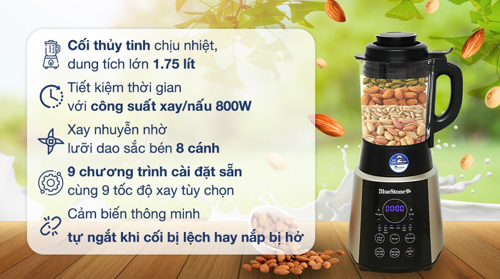 Máy xay nấu đa năng Bluestone BLB-6033