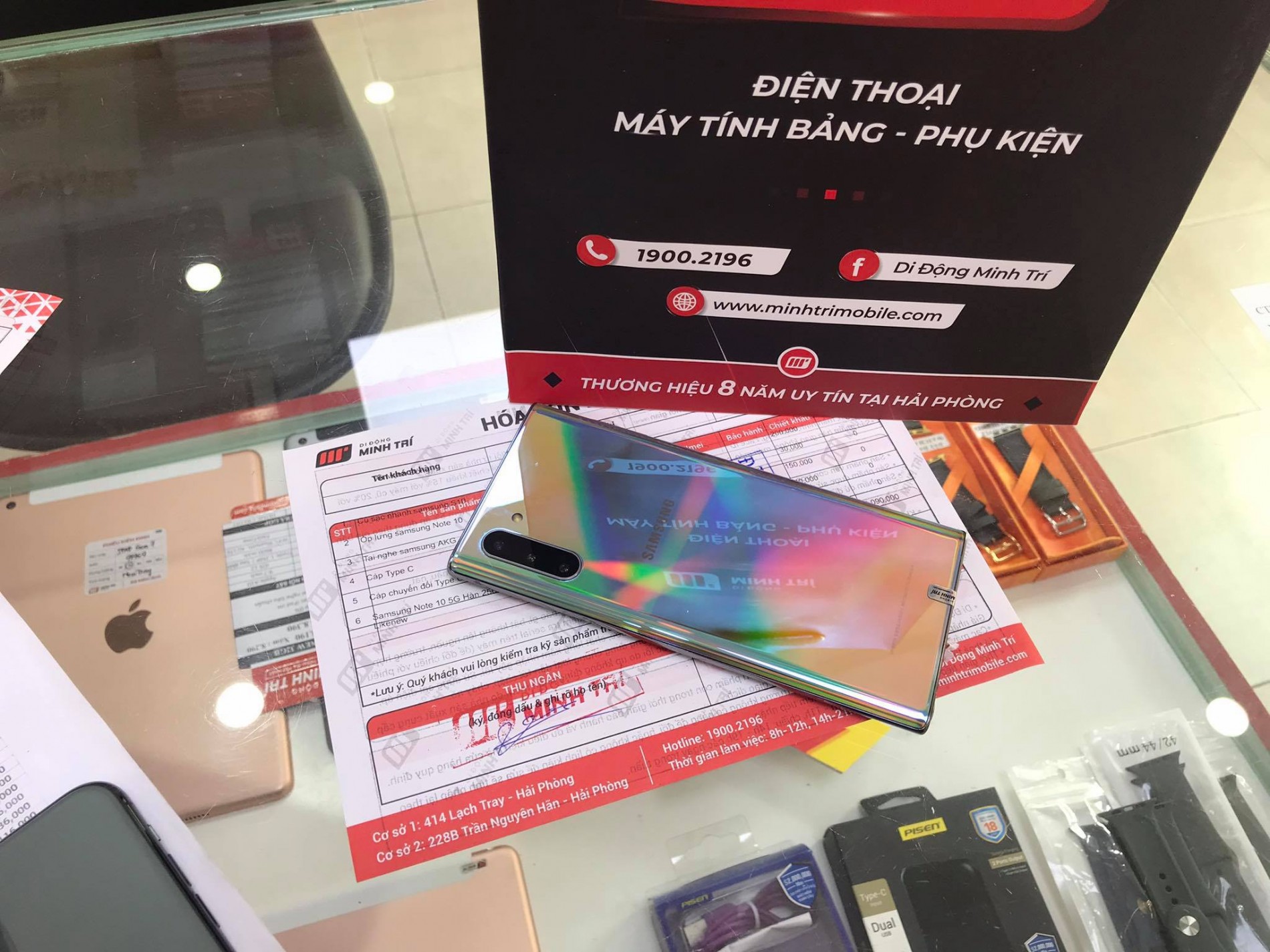 trả góp samsung note 10 tại di động minh trí