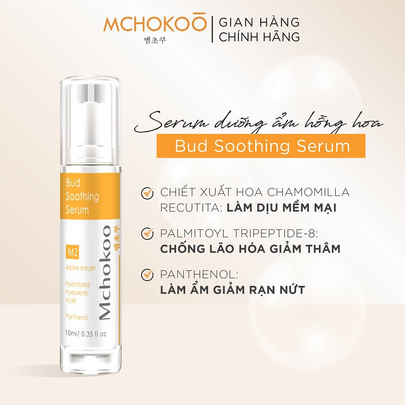 Công dụng của sản phẩm Serum Dưỡng Ẩm Hồng Hoa