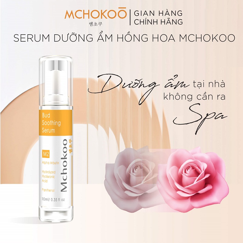 Serum Dưỡng Ẩm Hồng Hoa Mchokoo