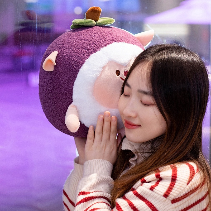 Thú bông Cừu Măng Cụt 2 size