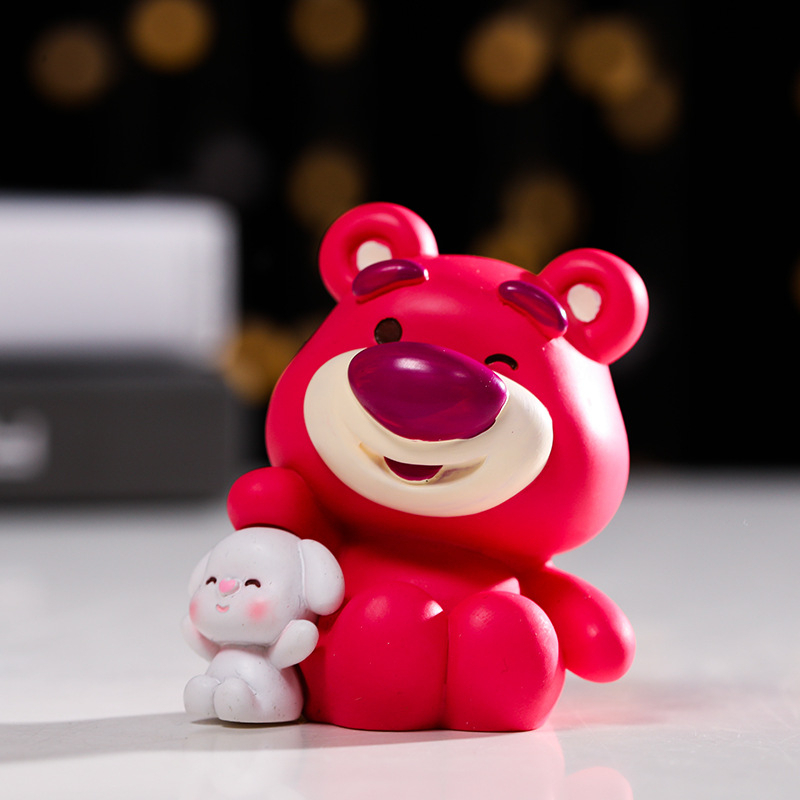 Mô hình Gấu dâu Lotso mini