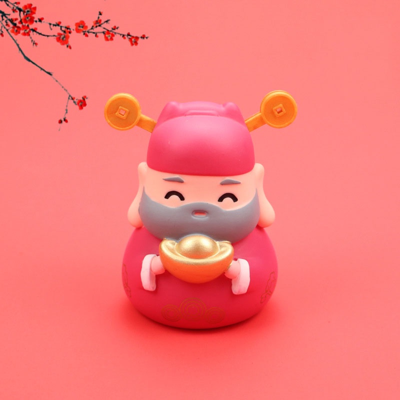 Set mô hình Phúc Lộc Thọ Thần Tài