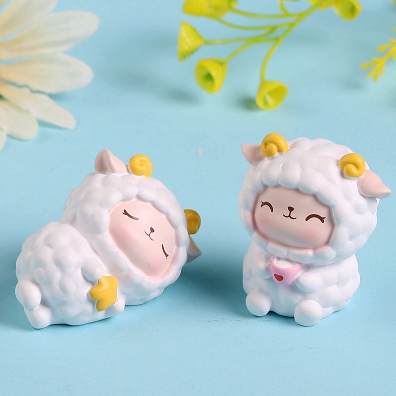 Set 4 mô hình cừu Dory