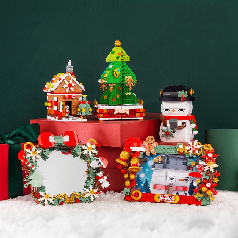 Bộ đồ chơi lego lắp ráp chủ đề Giáng Sinh