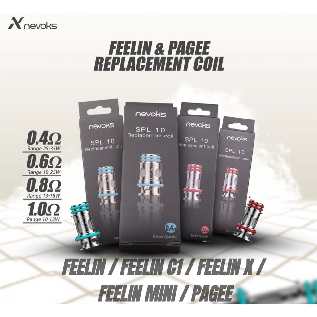 COIL OCC SPL10 FEELIN 0.4OHM BY NEVOKS MON VAPE