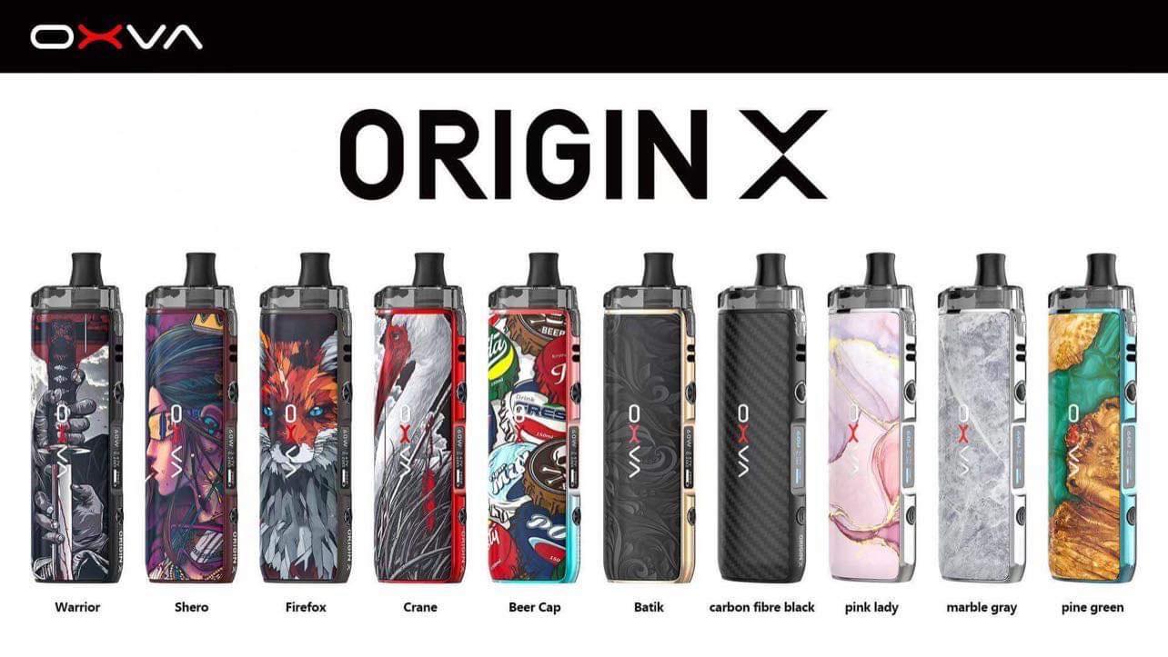 OXVA ORIGIN X 60W POD KIT CHÍNH HÃNG FULL 10 MÀU - ANNIVERSARY EDITION - MON VAPE