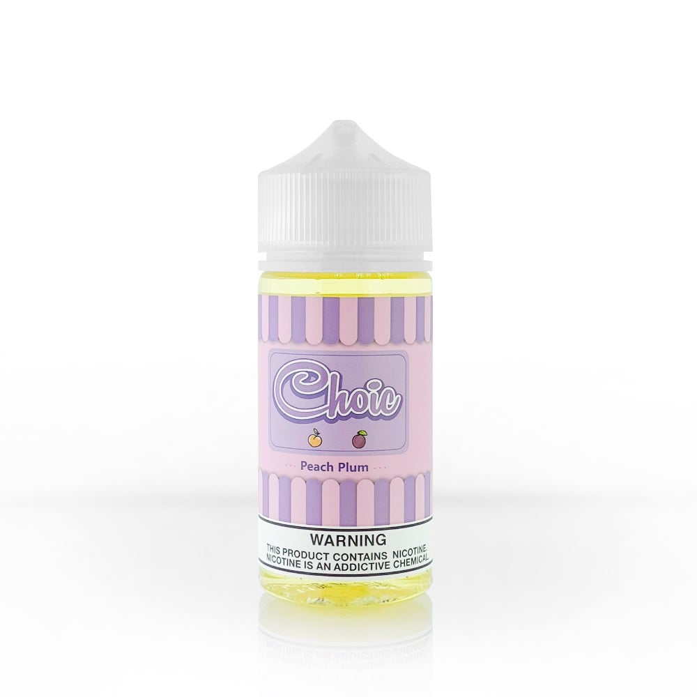 CHOIC JUICE FREEBASE PEACH PLUM (MẬN ĐÀO LẠNH) CHÍNH HÃNG - 3MG - MON VAPE