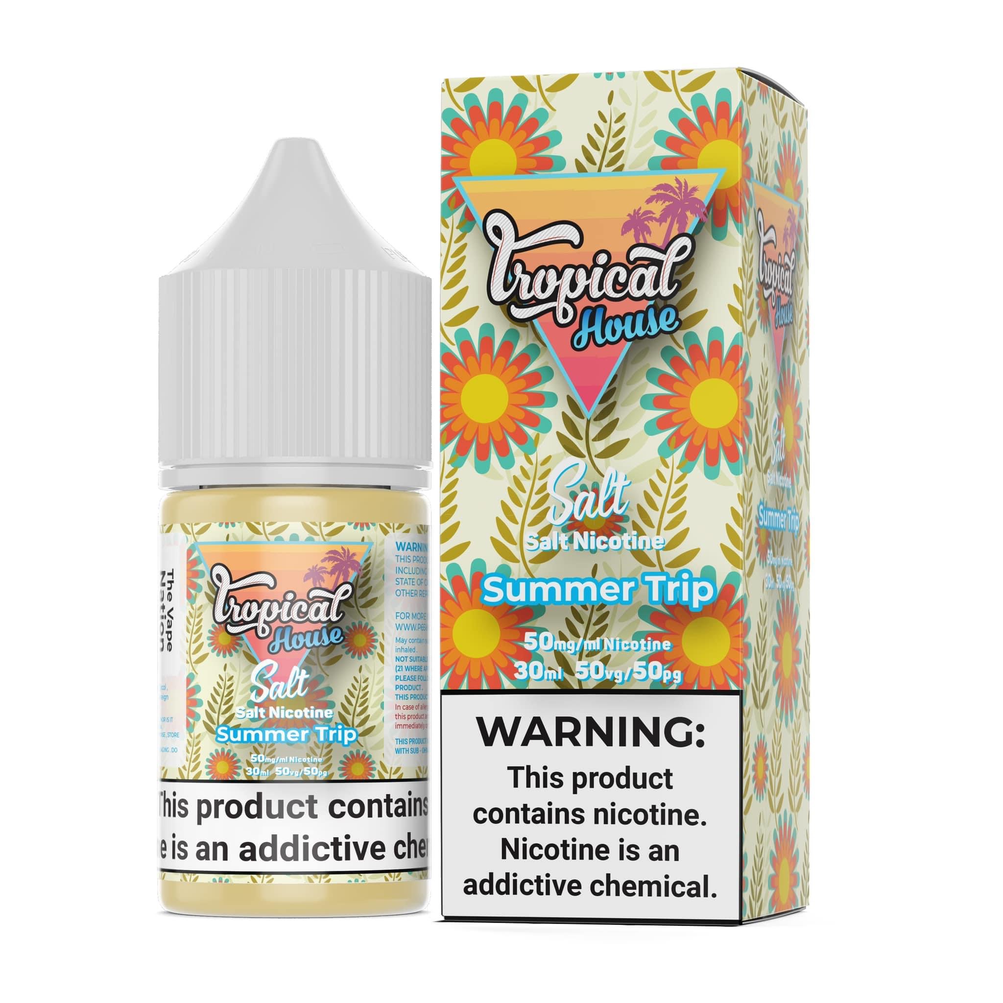 TROPICAL HOUSE SUMMER TRIP (DÂU KIWI VẢI) - 30MG - MON VAPE